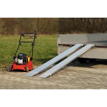 Borderless aluminium loading ramp, very high load-carrying capacity
